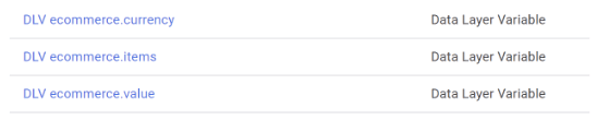 GTM Data Layer Variable examples